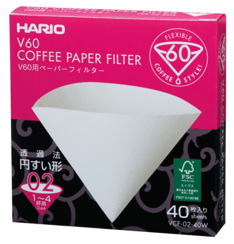 Hario filtry V60-02 40szt.
